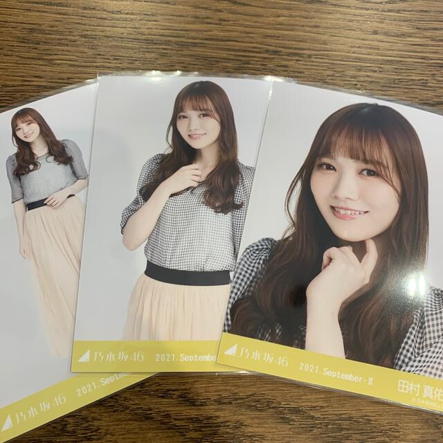 乃木坂46(ノギザカフォーティーシックス)の乃木坂46 田村真佑 シアー 生写真 コンプ エンタメ/ホビーのタレントグッズ(アイドルグッズ)の商品写真