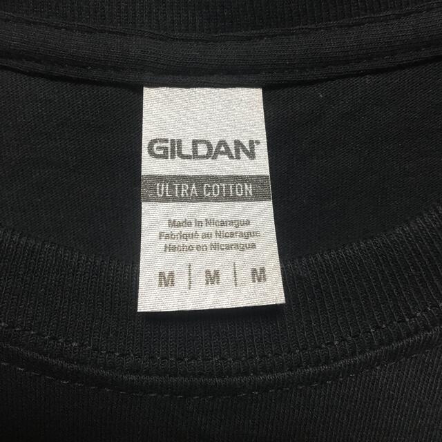 GILDAN(ギルタン)のGILDANギルダン☆ロンT長袖無地Tシャツ☆ポケット無し☆ブラック黒★Mサイズ メンズのトップス(Tシャツ/カットソー(七分/長袖))の商品写真