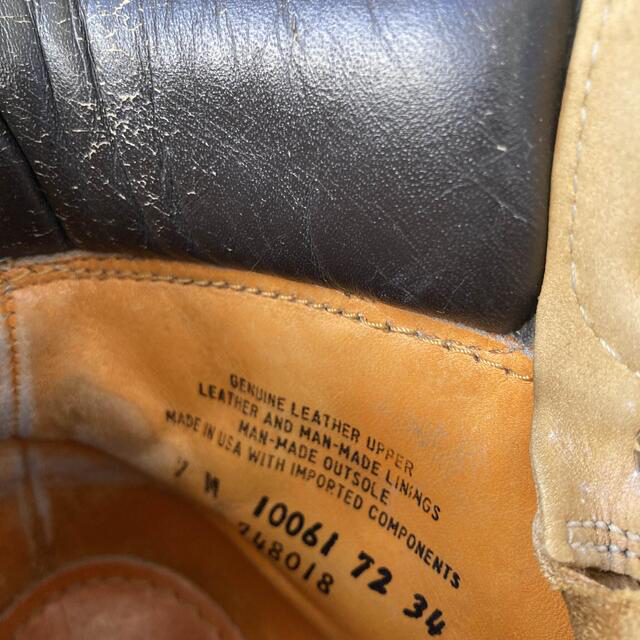 Timberland(ティンバーランド)のティンバーランド　イエローブーツ　サイズ7 メンズの靴/シューズ(ブーツ)の商品写真