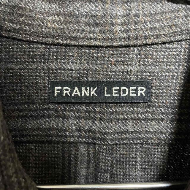FRANK FRANK LEDER ウールシャツSの通販 by よりみちSHOP｜フランクリーダーならラクマ LEDER - フランクリーダー セール得価
