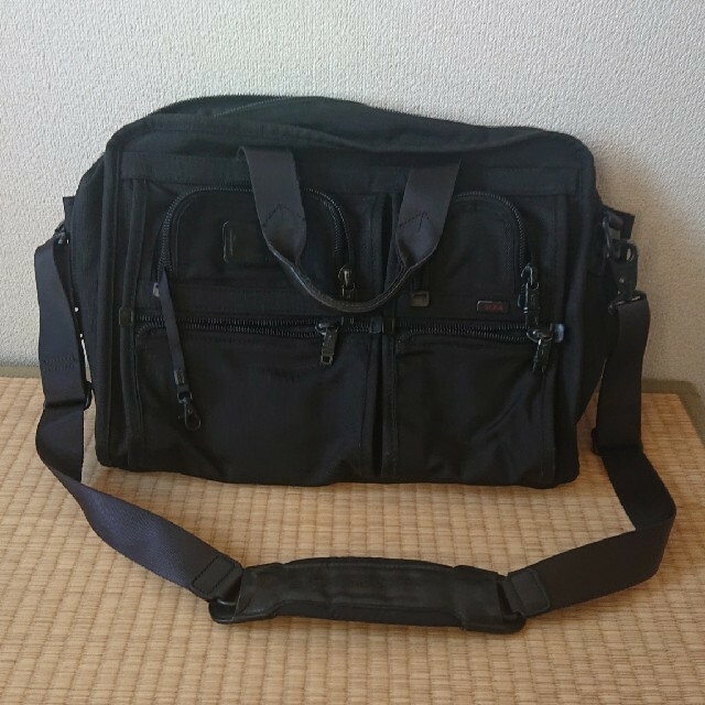 TUMI - TUMI 26109 DH ALPHA オーガナイザー ブリーフケース ブラック