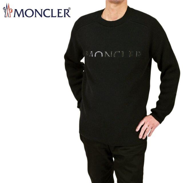 MONCLER - 専用28 MONCLERブラック クルーネック ニット セーター size XL