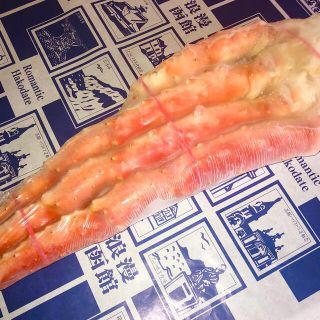 工場直売所様★特大タラバガニ足2肩(約1kg×2) ★蟹シュリンク2kg(魚介)