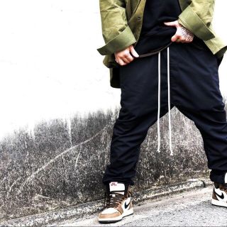 フィアオブゴッド(FEAR OF GOD)のINDEPICT Lounge pants / Black(サルエルパンツ)