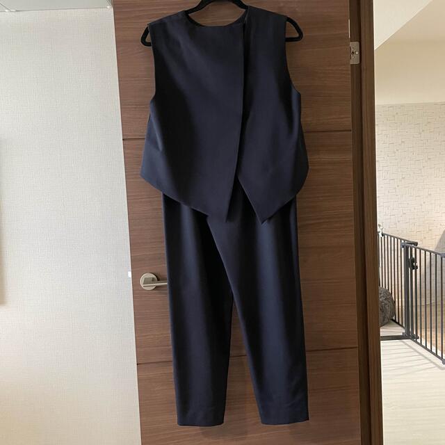 ENFOLD エンフォルド ベスト&パンツ セットアップ ネイビー | corbal