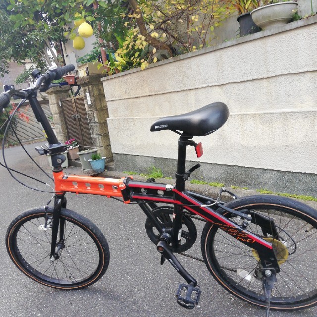 DOPPELGANGER(ドッペルギャンガー)の折り畳み自転車ドッペルギﾔンガーアルミフレーム スポーツ/アウトドアの自転車(自転車本体)の商品写真