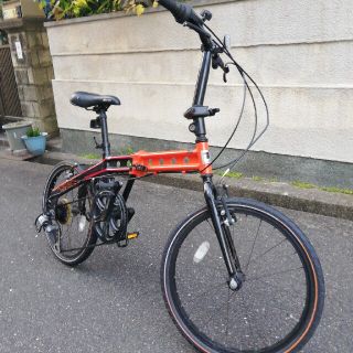 ドッペルギャンガー(DOPPELGANGER)の折り畳み自転車ドッペルギﾔンガーアルミフレーム(自転車本体)