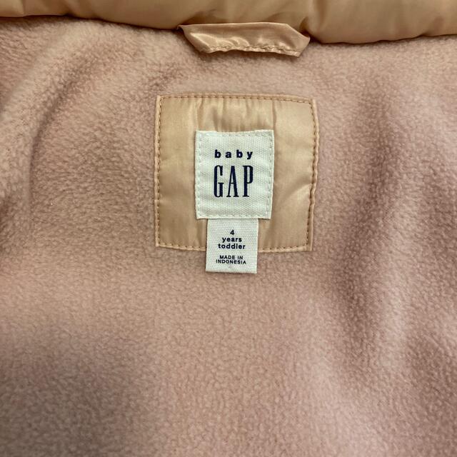 GAP(ギャップ)のGAP コート　アウター　4y ガールズ キッズ/ベビー/マタニティのキッズ服女の子用(90cm~)(コート)の商品写真