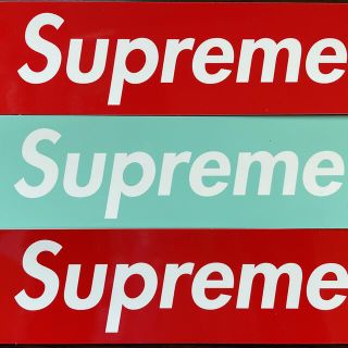 シュプリーム(Supreme)のsupreme ティファニーBox logoステッカーセット(ノベルティグッズ)