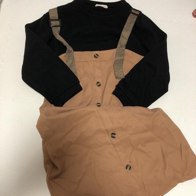 女児ワンピース キッズ/ベビー/マタニティのキッズ服女の子用(90cm~)(ワンピース)の商品写真