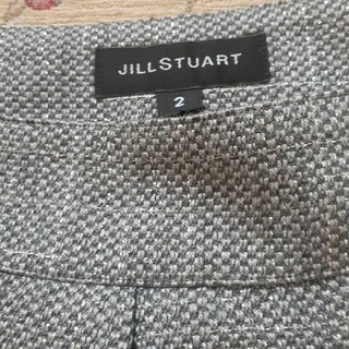 ジルスチュアート(JILLSTUART)のJILLSTUART　銀ラメの入ったスカート(ひざ丈スカート)