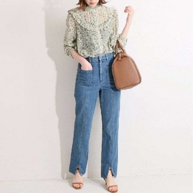 IENA LA BOUCLE 前スリットデニムパンツ デニム/ジーンズ - maquillajeenoferta.com IENA LA BOUCLE 前スリットデニムパンツ デニム/ジーンズ - maquillajeenoferta.com