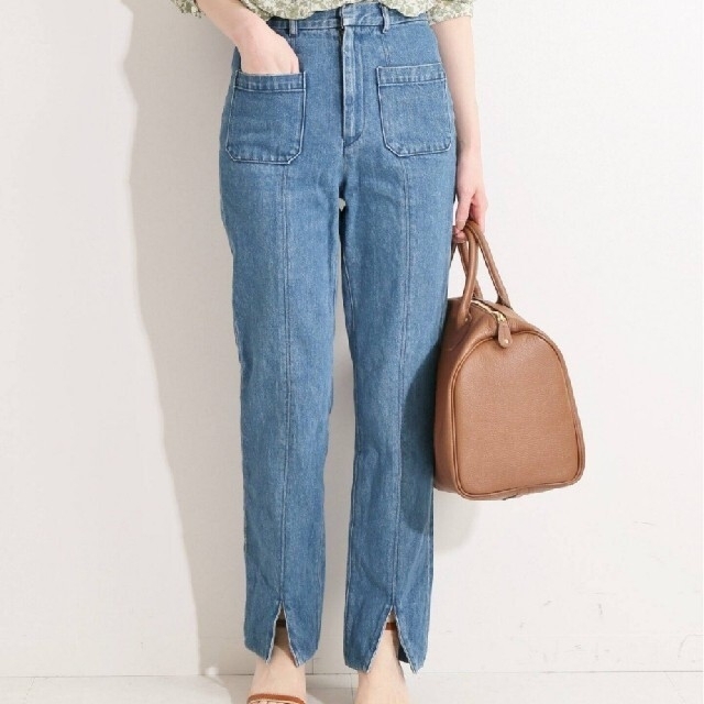 IENA LA BOUCLE 前スリットデニムパンツ デニム/ジーンズ - maquillajeenoferta.com IENA LA BOUCLE 前スリットデニムパンツ デニム/ジーンズ - maquillajeenoferta.com