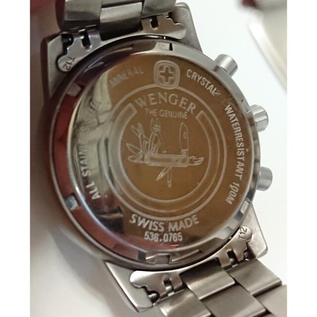 Wenger - 1124a WENGER ウェンガー 536.0765 クロノグラフ Wenger - 1124a WENGER ウェンガー 536.0765 クロノグラフ