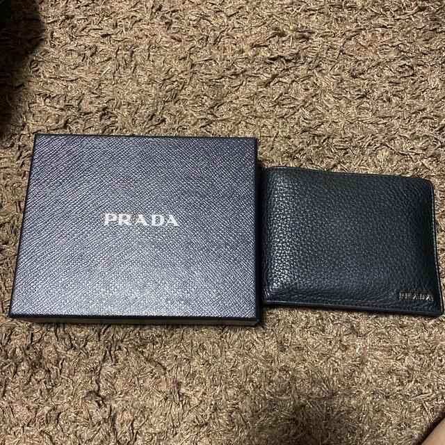 【オープニングセール】 PRADA - PRADA 財布　二つ折り 折り財布