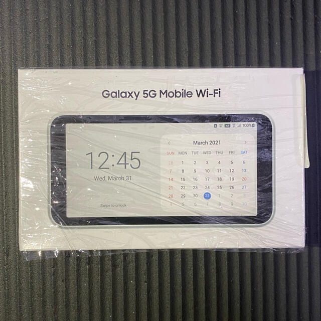 【新品未開封】Galaxy 5G Mobile Wi-Fi SCR01