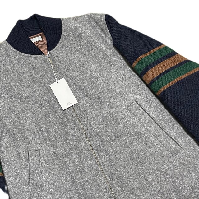 Kolor BEACON 21AW 袖切り替えしスタジャン qhathu.com