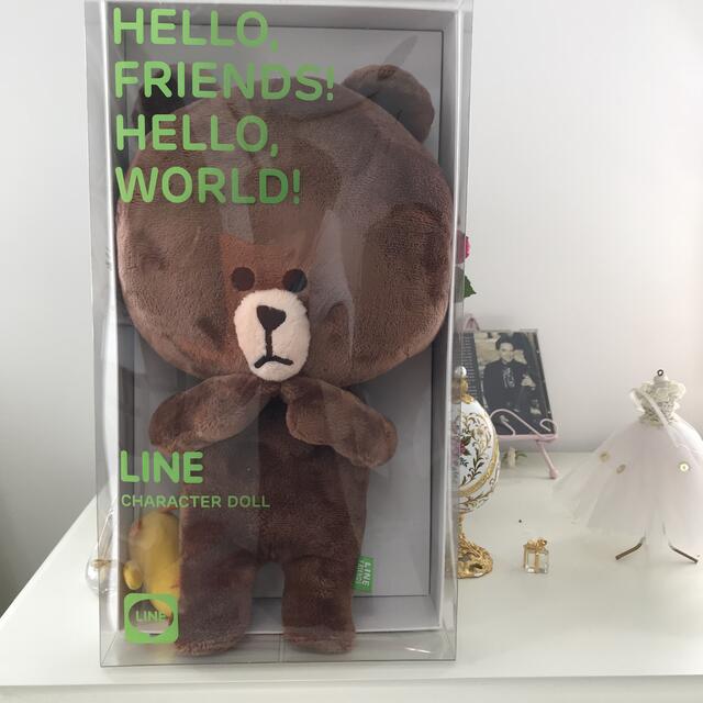 超レア品　Line ブラウン　ぬいぐるみ　新品未使用