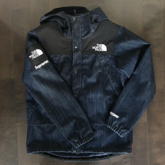 Supreme TNF Denim Dot Shot Jacket M