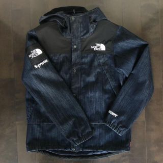 シュプリーム(Supreme)のSupreme TNF Denim Dot Shot Jacket M(マウンテンパーカー)