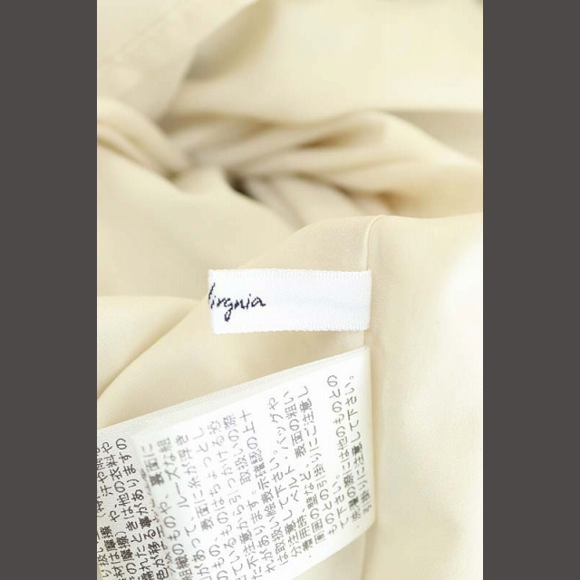 The Virgnia(ザヴァージニア)のザヴァージニア ロングスカート フレア イージー 花柄 900 白 ホワイト レディースのスカート(ロングスカート)の商品写真
