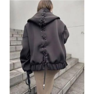 アメリヴィンテージ(Ameri VINTAGE)の週末限定価格‼️完売品‼️❤️AMERI❤️BACK LACE UP PARKA(パーカー)