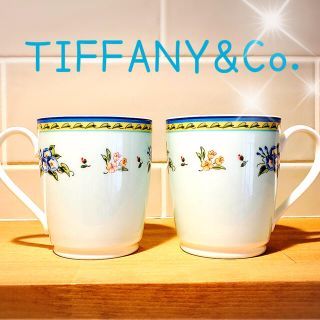 ティファニー(Tiffany & Co.)のティファニー モーニンググローリー ペアマグカップ10584円(マグカップ)