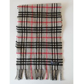 バーバリー(BURBERRY)の【美品】BURBERRY バーバリーマフラー チェックマフラー チェック柄(マフラー/ショール)