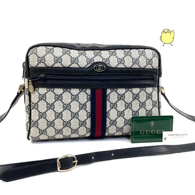 amateur puberteit Toestand スペシャルオファ Gucci - ネイビー ショルダーバッグ オールドグッチ グッチ GUCCI 極美品 ショルダーバッグ - jet-arco.com