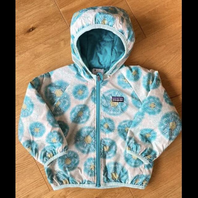 patagonia(パタゴニア)の【セール】patagonia 花柄　リバーシブルダウン キッズ/ベビー/マタニティのキッズ服女の子用(90cm~)(ジャケット/上着)の商品写真