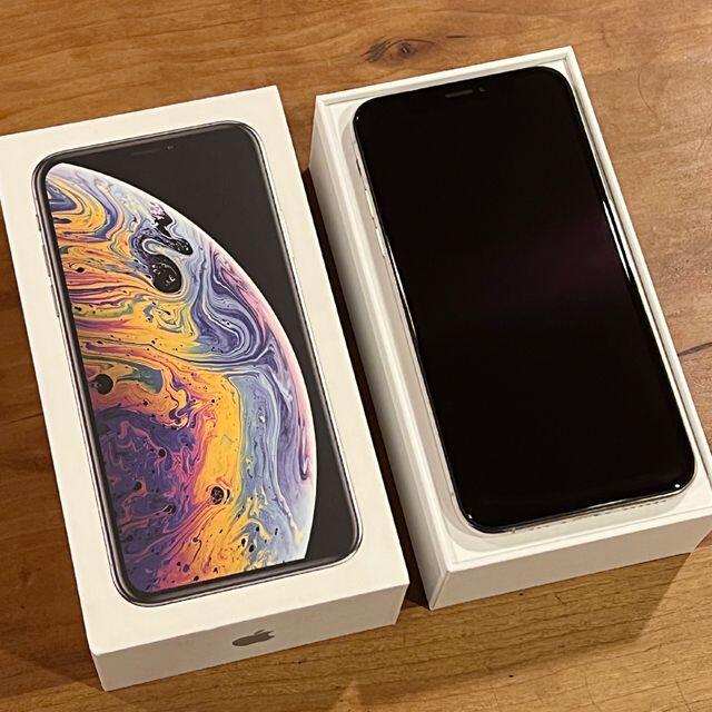 【美品】iPhone XS 256GB SIMフリースマートフォン/携帯電話