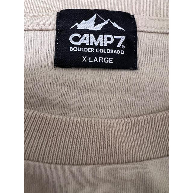 （ロングTシャツ）CAMP7 メンズのトップス(Tシャツ/カットソー(七分/長袖))の商品写真