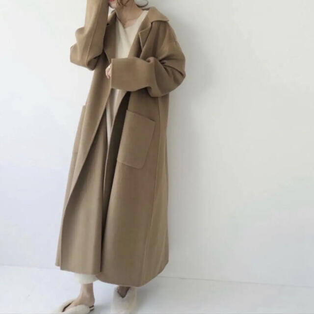 nuebyus オーバーサイズコート キャメル  フリーサイズ 美品韓国ファッション