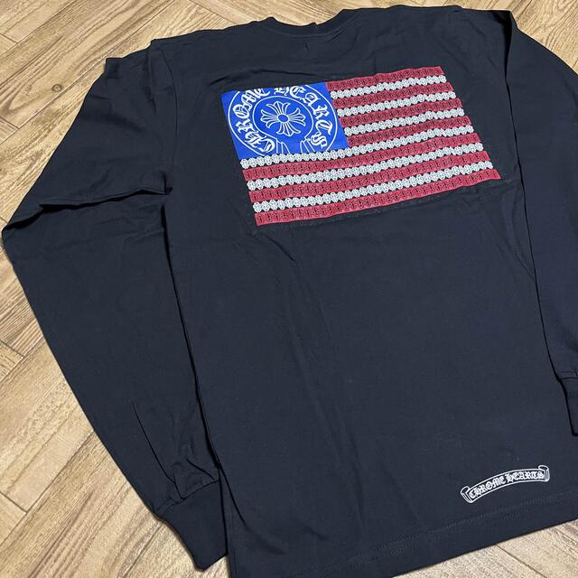 Chrome Hearts USA Flag L/S Tee L