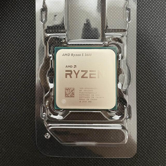 AMD Ryzen5 3600 中古　半年使用 スマホ/家電/カメラのPC/タブレット(PCパーツ)の商品写真