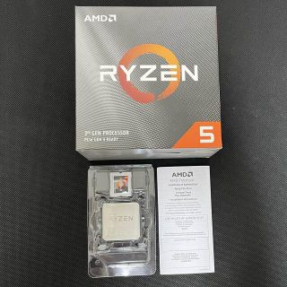 AMD Ryzen5 3600 中古　半年使用(PCパーツ)