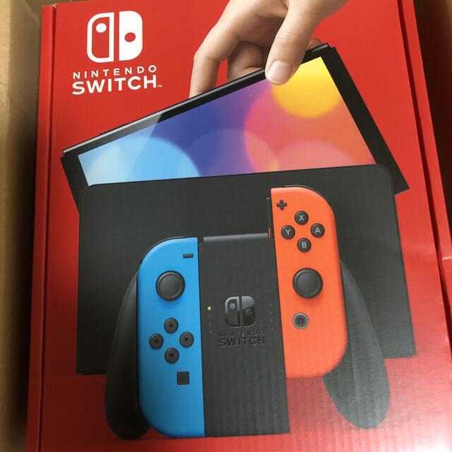 新品未開封 Nintendo Switch 有機EL ネオン 送料込み