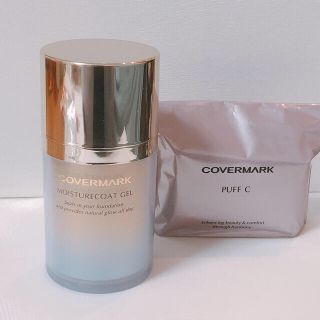 カバーマーク(COVERMARK)のCOVERMARK⚜️モイスチュアコート ジェル(おしろい) 35g パフ(フェイスパウダー)