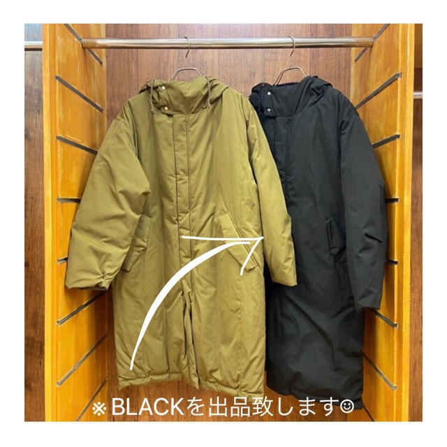 bul bul*コットンナイロンリバーシブルモッズダウン