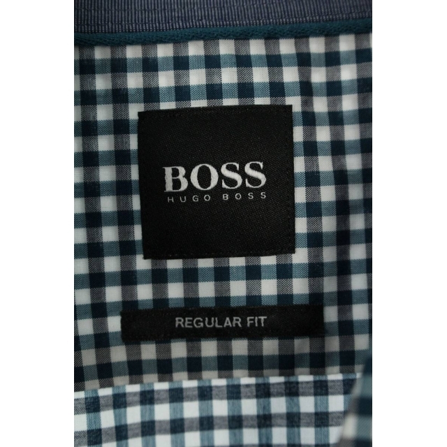 HUGO BOSS(ヒューゴボス)のヒューゴボス ギンガムチェック長袖シャツ XL メンズのトップス(シャツ)の商品写真