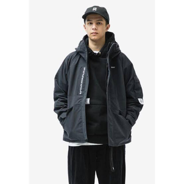 19AW wtaps sherpa jacket nylon 1 LARGE