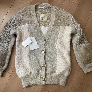 STELLA McCARTNEY カーディガン 36(XS位) ベージュ