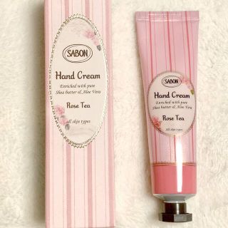 サボン(SABON)のSABON サボン ハンドクリーム RoseTeaローズティー(ハンドクリーム)