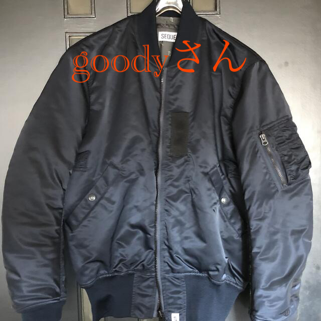 美品 SEQUEL MA-1 NAVY サイズS - フライトジャケット