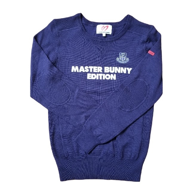 master bunny セーター　ネイビー　レディース　サイズ2