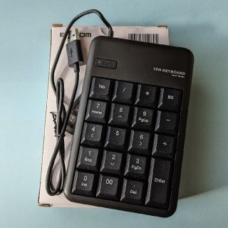 エレコム(ELECOM)の【ELECOM】テンキー（有線）(PC周辺機器)