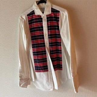 トムブラウン(THOM BROWNE)のトムブラウン　thom browne  長袖シャツ ドレスシャツ(シャツ)