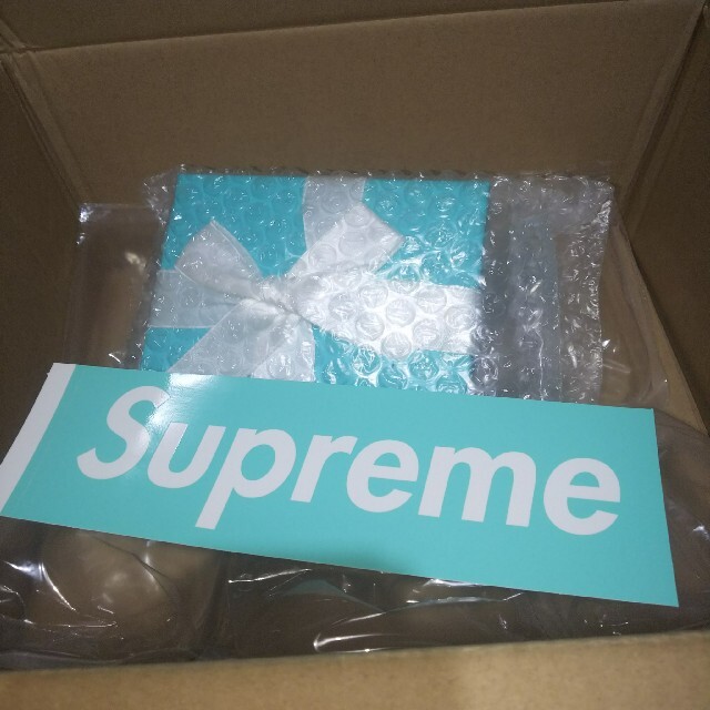 ネット売品 Supreme Tiffany & Co Oval Tag Keyring キーホルダー