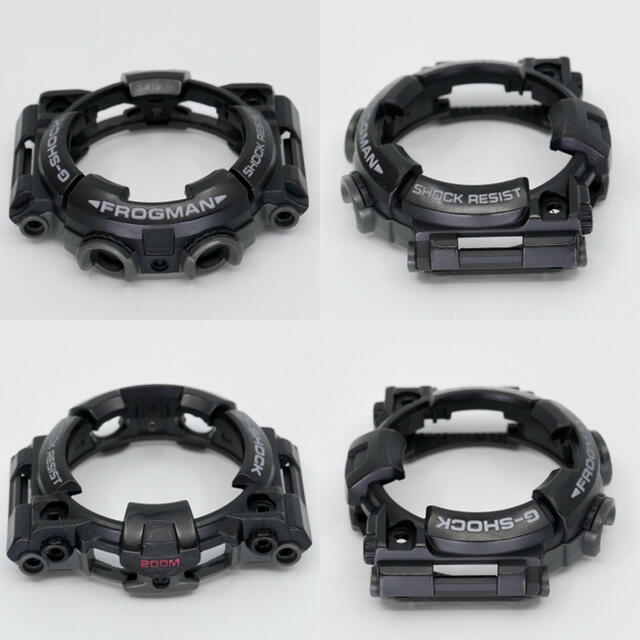 G-SHOCK(ジーショック)の電波ソーラーフロッグマンGWF-1000用ベルベゼ ベルト ベゼル メンズの時計(腕時計(デジタル))の商品写真