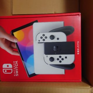 ニンテンドウ(任天堂)の新型 Nintendo Switch 有機ELモデル ホワイト 本体(家庭用ゲーム機本体)